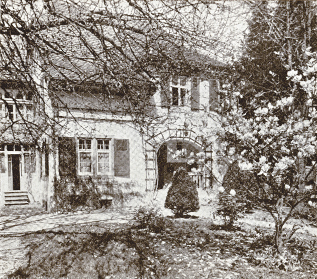 the clinic entrance